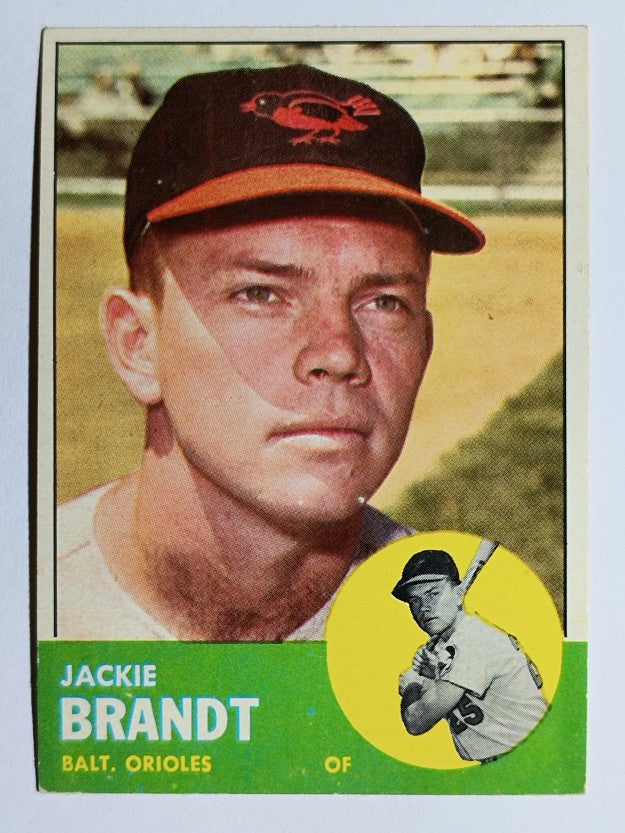 1963 Topps #65 Jackie Brandt (EXMT)