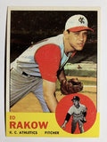 1963 Topps #82 Ed Rakow (EX)