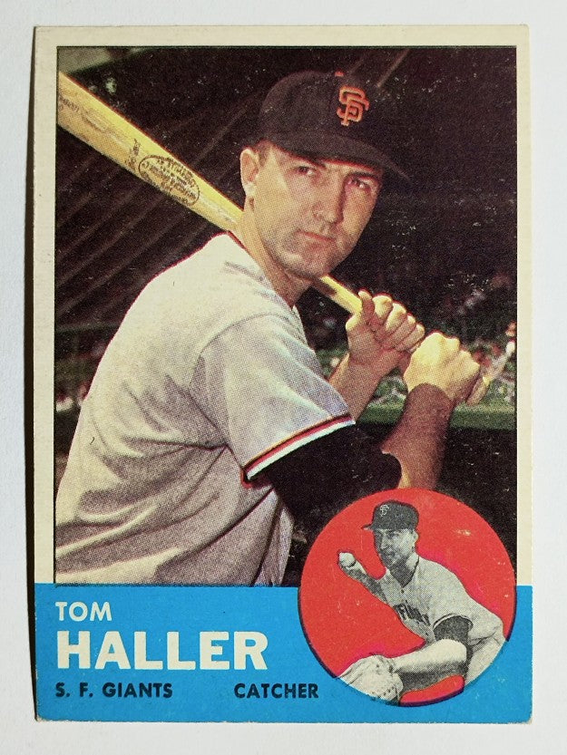 1963 Topps #85 Tom Haller (VG)