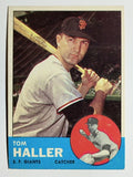 1963 Topps #85 Tom Haller (VG)