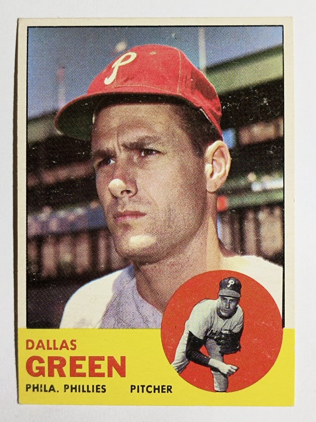 1963 Topps #91 Dallas Green (EX)