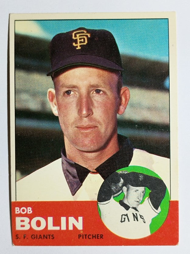 1963 Topps #106 Bobby Bolin (EX)