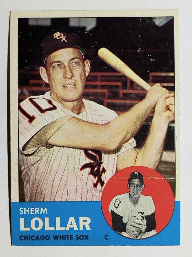 1963 Topps #118 Sherm Lollar (EX)