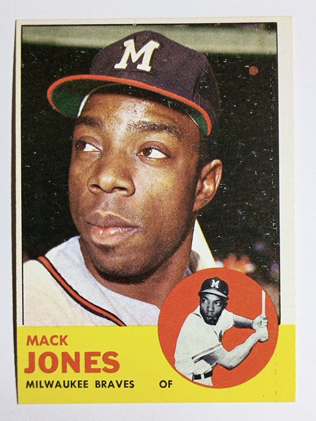 1963 Topps #137 Mack Jones (EX)