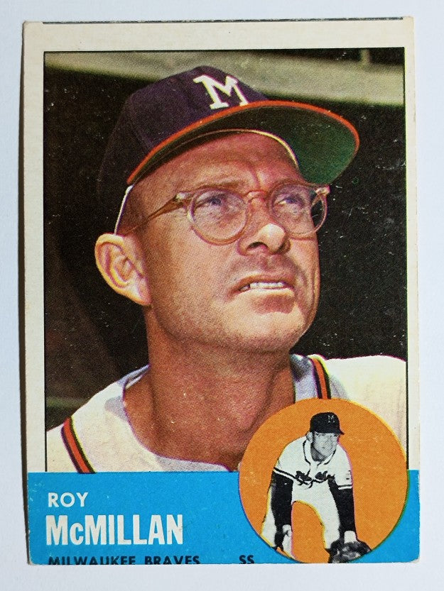 1963 Topps #156 Roy McMillan (VG)
