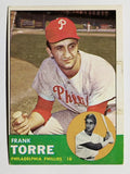 1963 Topps #161 Frank Torre (VG)