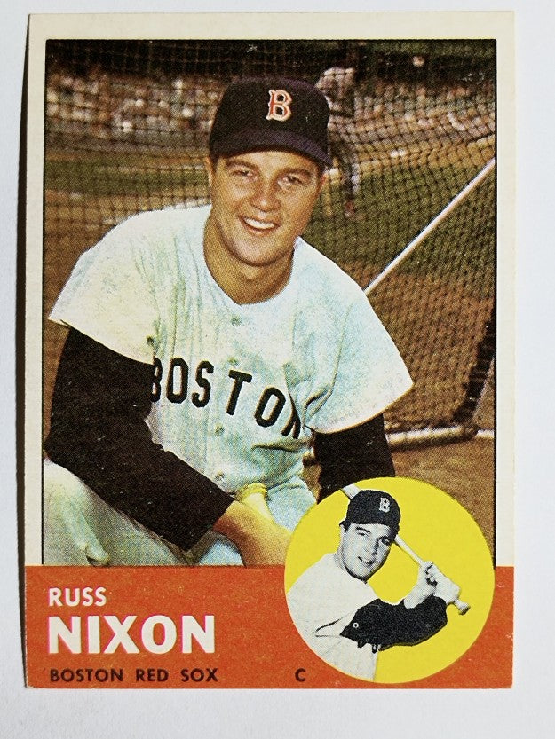 1963 Topps #168 Russ Nixon (EXMT)