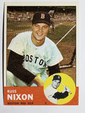 1963 Topps #168 Russ Nixon (EXMT)