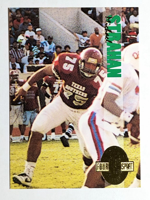 1993 Classic Four Sport #146 Michael Strahan