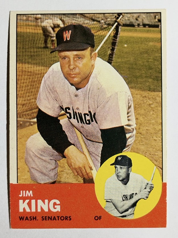 1963 Topps #176 Jim King (NM)