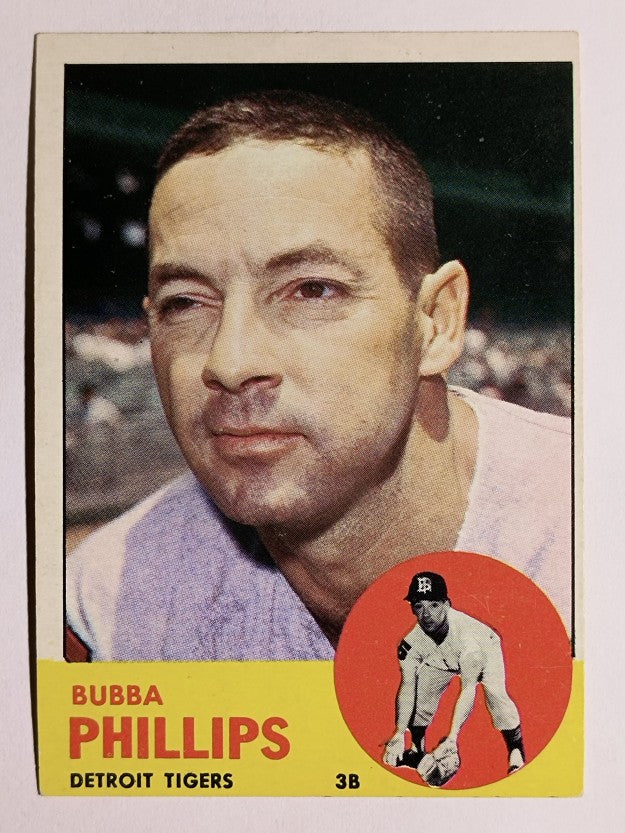 1963 Topps #177 Bubba Phillips (EX)