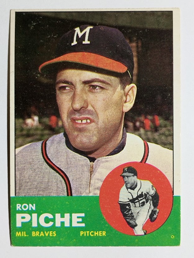 1963 Topps #179 Ron Piche (EX)