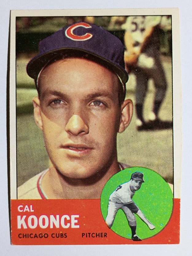 1963 Topps #31 Cal Koonce RC (VGEX)