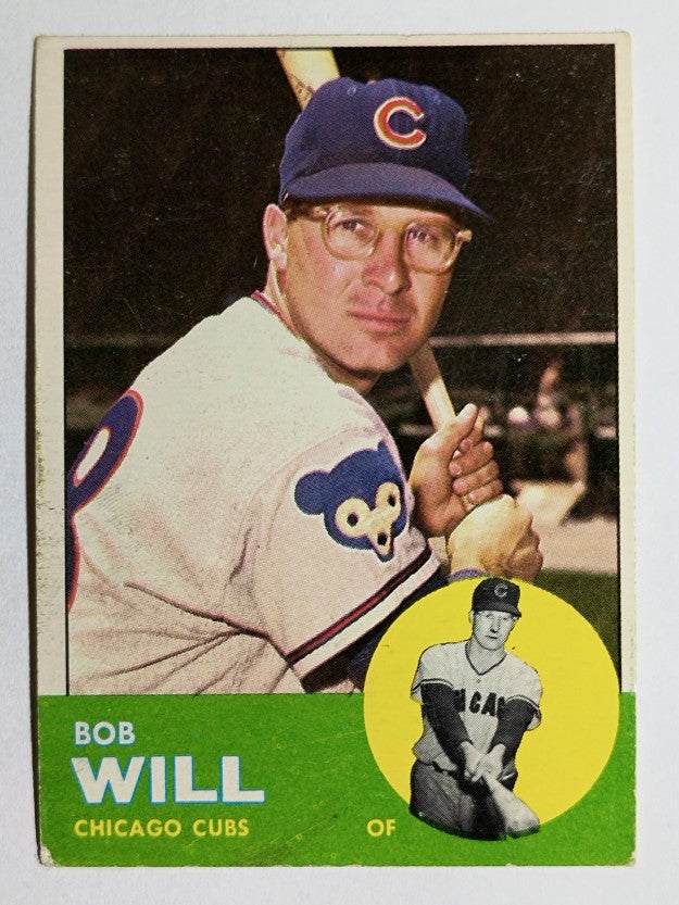 1963 Topps #58 Bob Will (VGEX)
