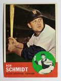 1963 Topps #94 Bob Schmidt (VGEX)