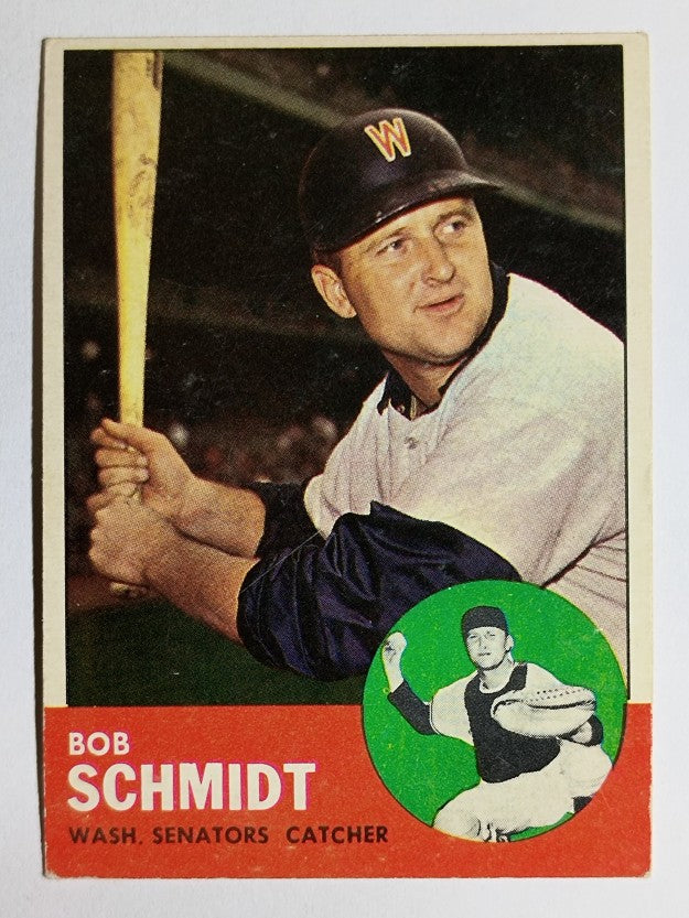 1963 Topps #94 Bob Schmidt (VGEX)