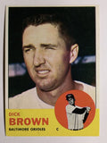 1963 Topps #112 Dick Brown (EXMT)