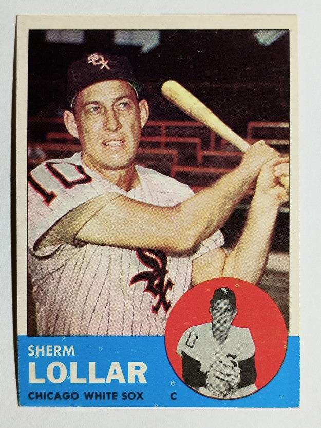 1963 Topps #118 Sherm Lollar (EXMT)