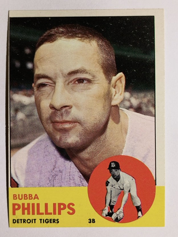 1963 Topps #177 Bubba Phillips (VGEX)