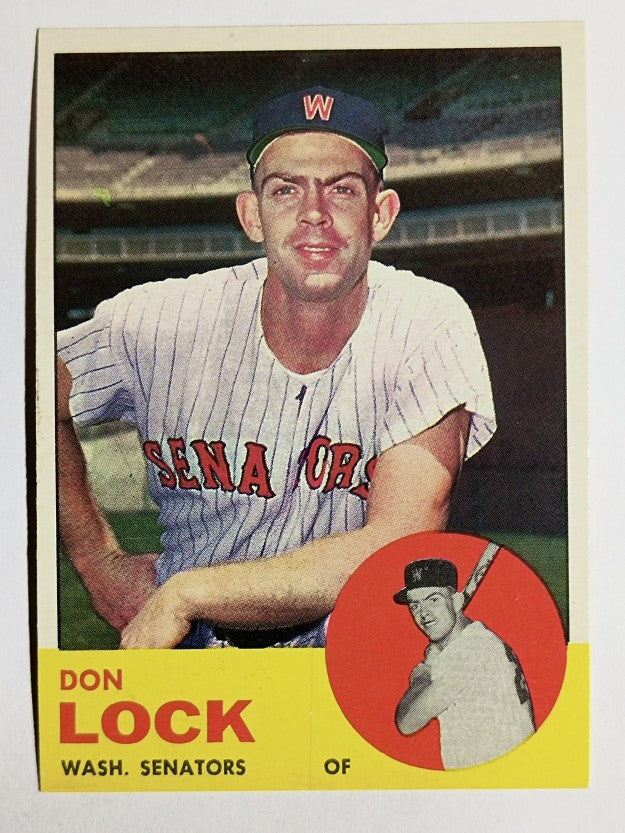 1963 Topps #47 Don Lock RC (NM)