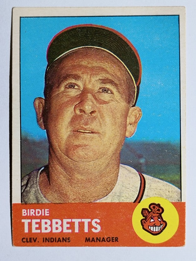 1963 Topps #48 Birdie Tebbetts MG (EX)