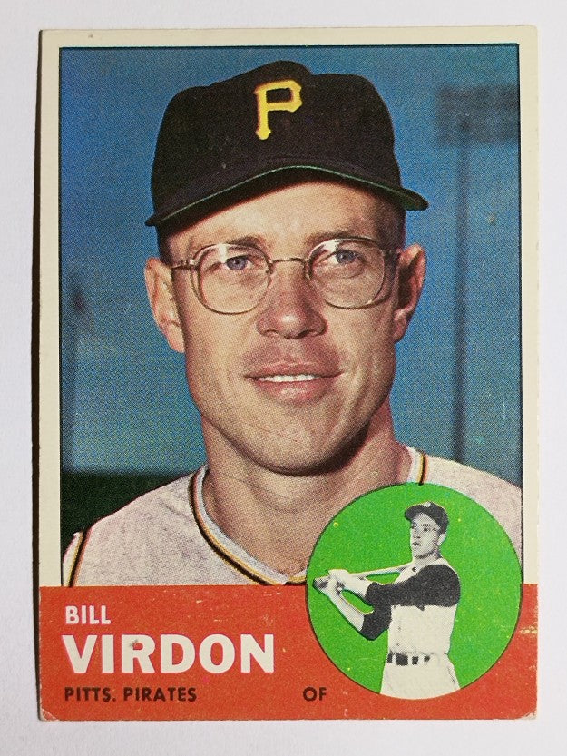 1963 Topps #55 Bill Virdon (VGEX)