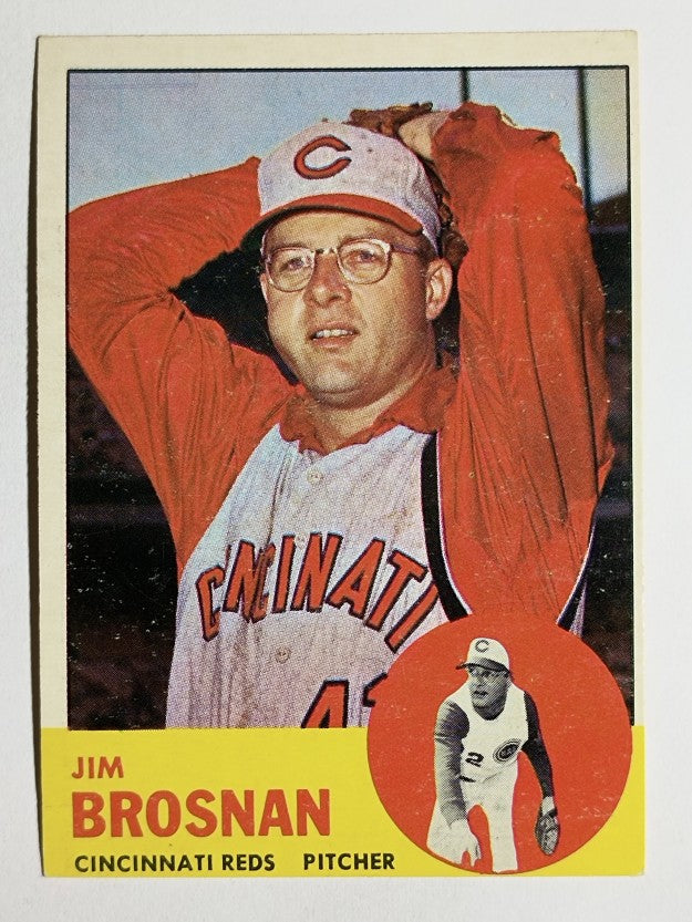 1963 Topps #116 Jim Brosnan (VGEX)