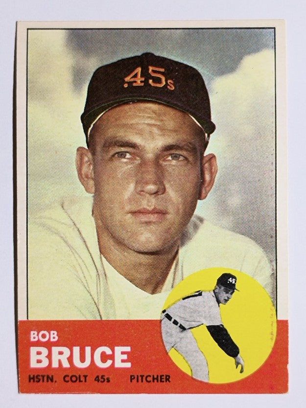 1963 Topps #24 Bob Bruce (EXMT)