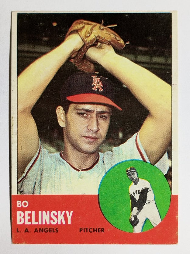 1963 Topps #33 Bo Belinsky (EXMT)