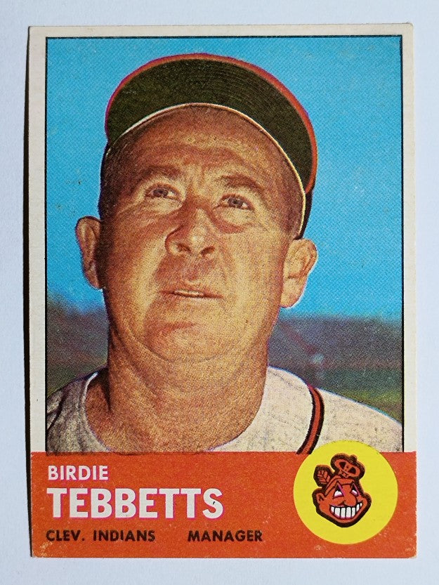 1963 Topps #48 Birdie Tebbetts MG (VGEX)