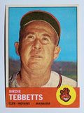 1963 Topps #48 Birdie Tebbetts MG (VGEX)