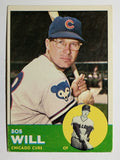 1963 Topps #58 Bob Will (VG)