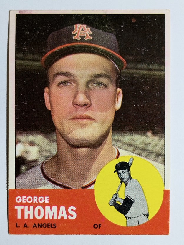 1963 Topps #98 George Thomas (VGEX)