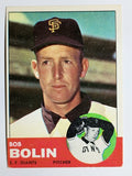 1963 Topps #106 Bobby Bolin (VGEX)