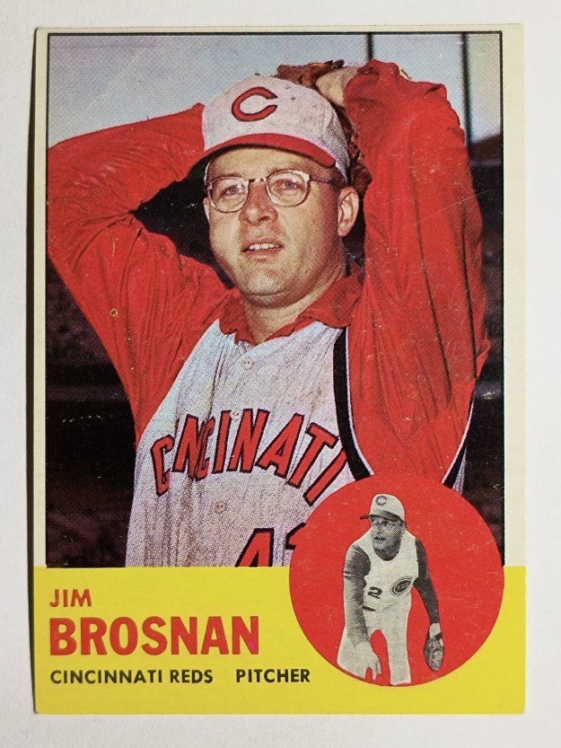 1963 Topps #116 Jim Brosnan (VG)