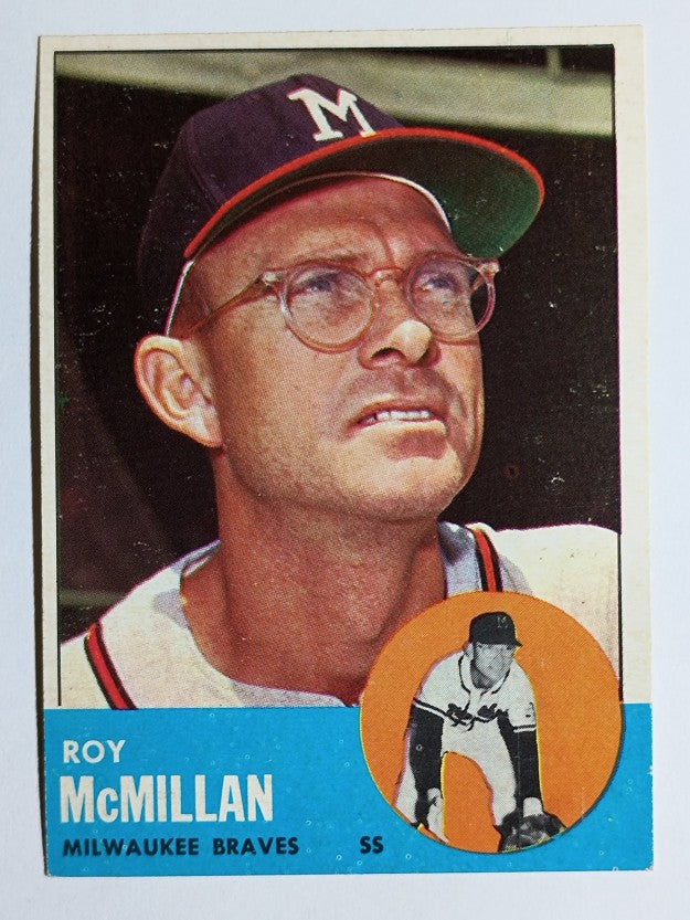 1963 Topps #156 Roy McMillan (EXMT)