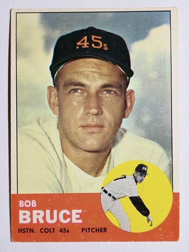 1963 Topps #24 Bob Bruce (EX)