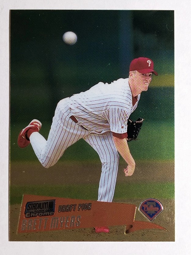 2000 Stadium Club Chrome #236 Brett Myers RC
