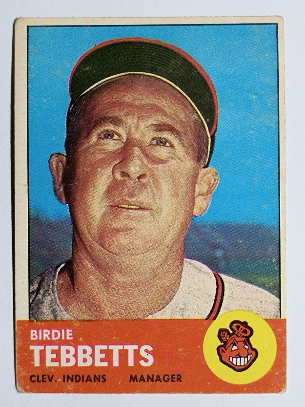 1963 Topps #48 Birdie Tebbetts MG (VG)