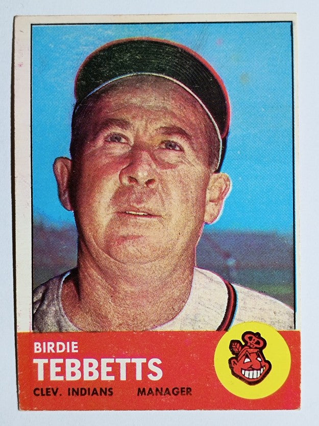 1963 Topps #48 Birdie Tebbetts MG (EX)