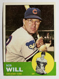 1963 Topps #58 Bob Will (EX)