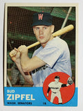 1963 Topps #69 Bud Zipfel RC (EX)