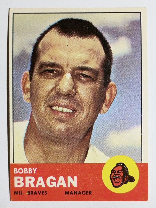1963 Topps #73 Bobby Bragan MG RC (EXMT)