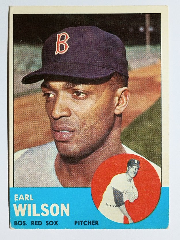 1963 Topps #76 Earl Wilson (VGEX)