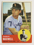 1963 Topps #86 Charley Maxwell (VGEX)
