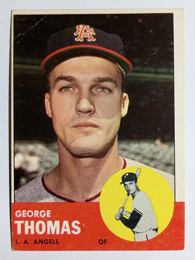 1963 Topps #98 George Thomas (VG)
