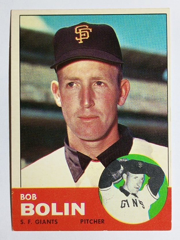 1963 Topps #106 Bobby Bolin (VG)