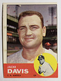 1963 Topps #117 Jacke Davis (VGEX)