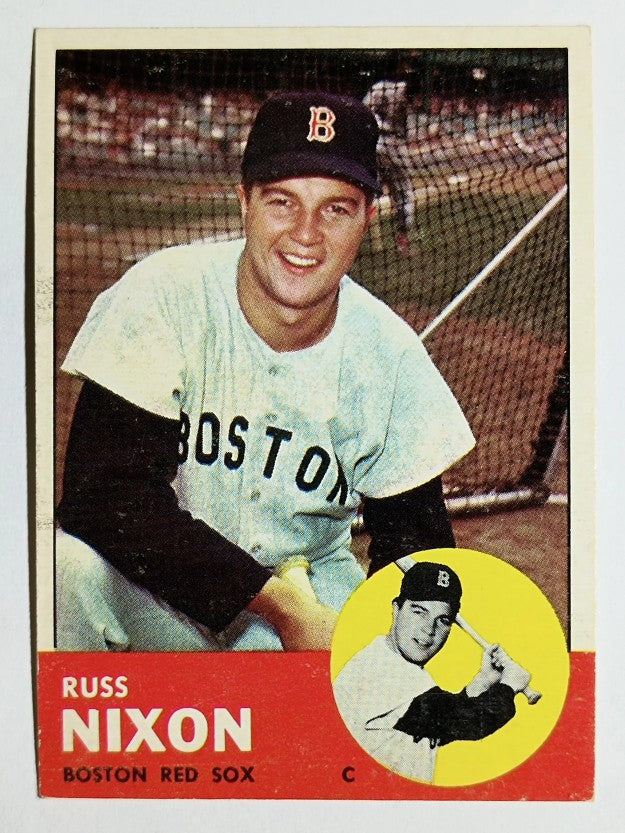 1963 Topps #168 Russ Nixon (EXMT)