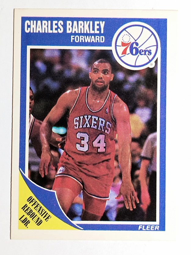1989-90 Fleer #113 Charles Barkley